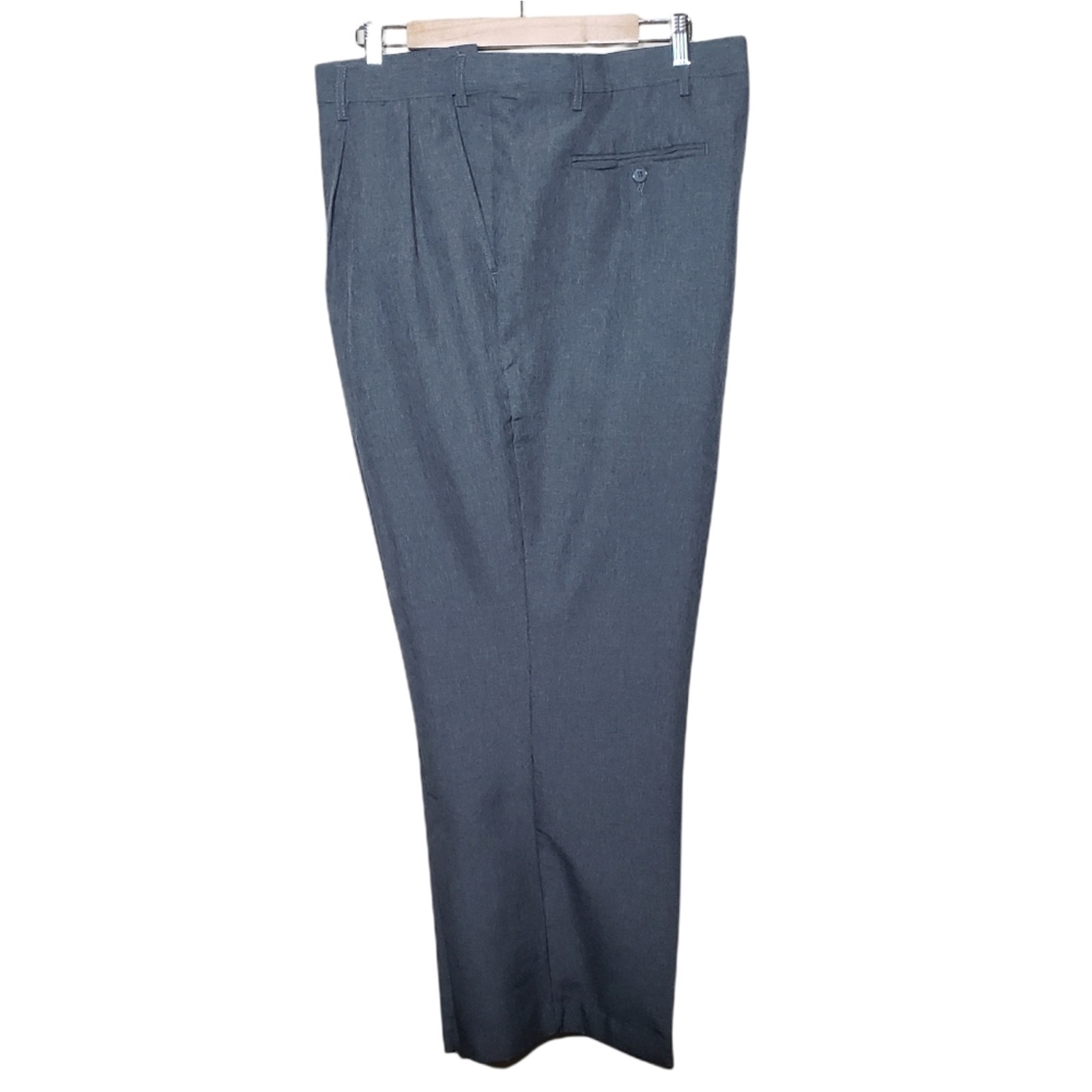 Men's Haband Flannel Lined Dress Pants Big And Tall Size Waist 48 Fit Forever